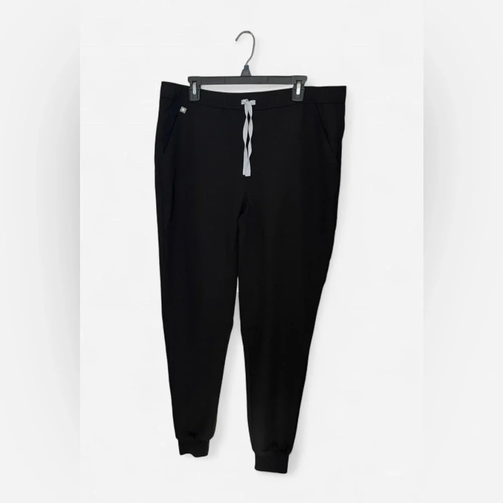 FIGS Tansen Jogger Scrub Pants Black Size XL/T